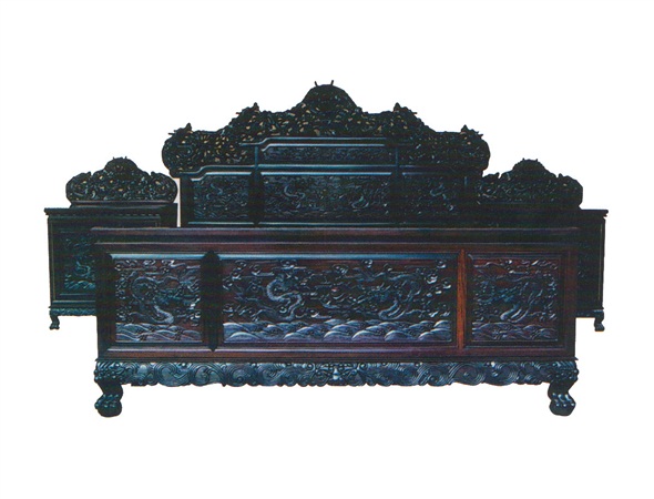清式雕龙套房